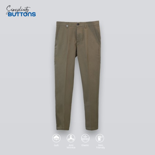Quần Âu Kaki Công Sở Form Đứng Cao Cấp Màu Nâu, Quần Tây Kaki Màu Nâu Beige
