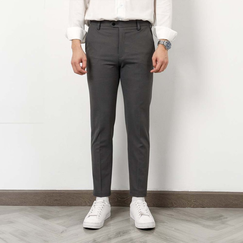 Quần Âu Công Sở AKB Kaki Form Fitted AKB_02E733
