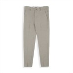 Quần Âu Dài 100% Cotton Form Fitted Màu Apricot