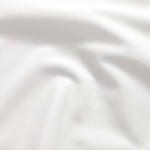 Áo Sơ Mi Tay Dài Cotton Lụa Fitted Màu Trắng AKB01M0029