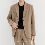 Áo Vest Màu Nâu Nhạt Cao Cấp Công Sở BUTTONS