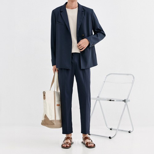 Áo Vest Màu Xanh Navy Cao Cấp Công Sở BUTTONS