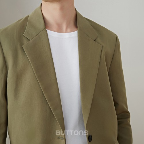 Áo Vest Màu Rêu Xanh Cao Cấp Công Sở BUTTONS