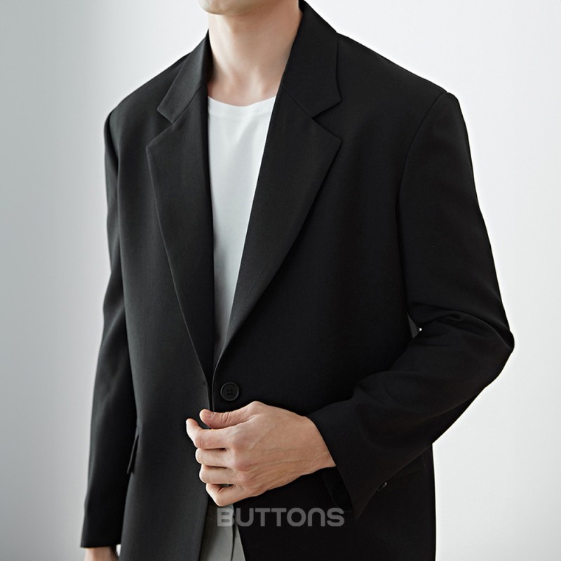 Áo Vest Màu Đen Cao Cấp Công Sở BUTTONS