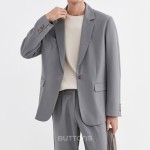 Áo Vest Màu Xám Cao Cấp Công Sở BUTTONS
