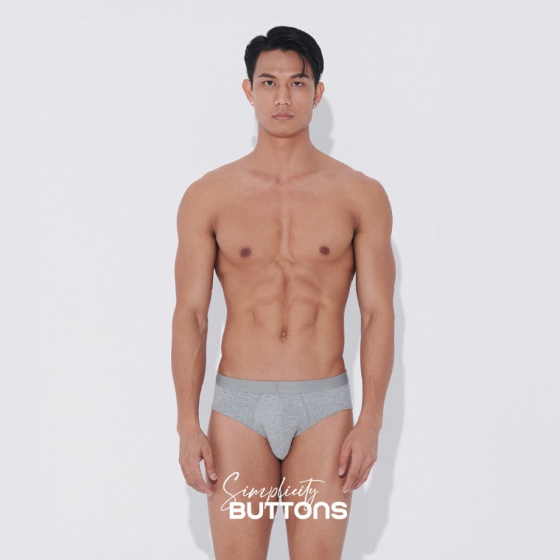Quần Brief Tam giác Nam Màu Trơn Ngẫu Nhiên, Quần Lót Nam Thun Lạnh Co Giãn