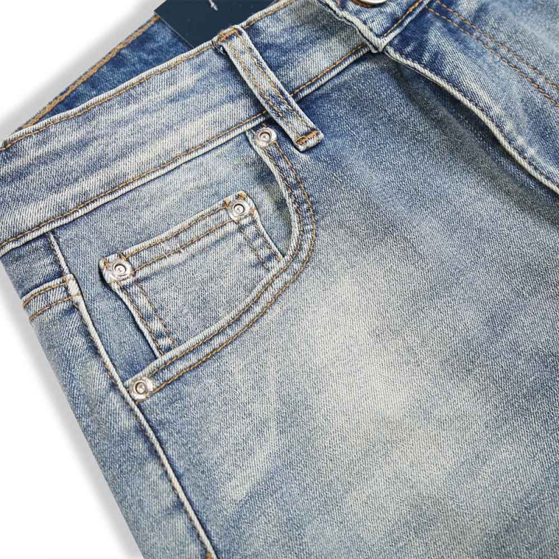 Quần Jean Fitted Xanh Nhạt AKB01D0689