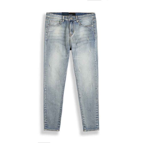 Quần Jean Fitted Xanh Nhạt AKB01D0689