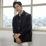 Áo Khoác Kaki Regular Màu Đen AKB01D0538